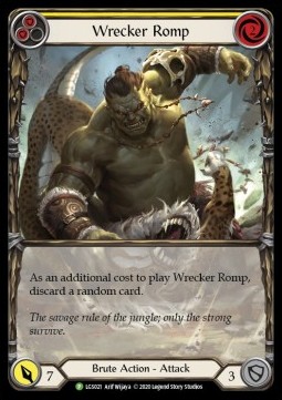 Wrecker Romp (Yellow) (Rainbow Foil) - LGS Promos