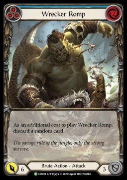 Wrecker Romp (Blue) (Rainbow Foil) - LGS Promos
