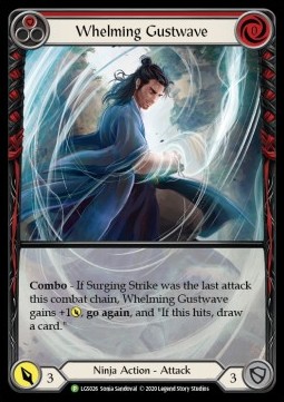Whelming Gustwave (Red) (Rainbow Foil) - LGS Promos