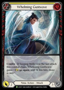 Whelming Gustwave (Yellow) (Rainbow Foil) - LGS Promos