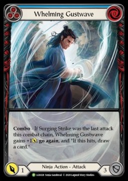 Whelming Gustwave (Blue) (Rainbow Foil) - LGS Promos