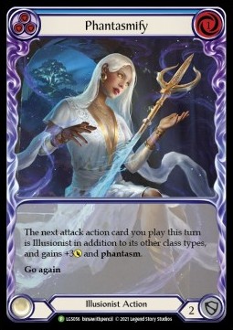 Phantasmify (Blue) (Extended Art Rainbow Foil) - LGS Promos