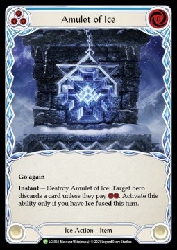 Amulet of Ice (Cold Foil) - LGS Promos