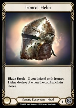 Ironrot Helm (Artist Proof) - Slingshot Underground