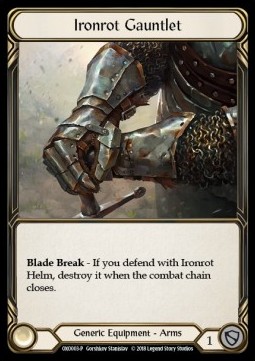 Ironrot Gauntlet (Artist Proof) - Slingshot Underground