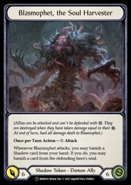 Blasmophet, the Soul Harvester // Ursur, the Soul Reaper (Regular) - Monarch - Unlimited