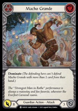 Macho Grande (Blue) (Regular) - Everfest - First