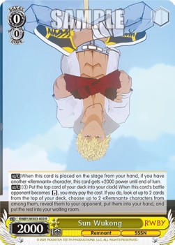 Sun Wukong (V.1 - Rare) - RWBY