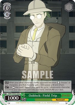 Oobleck: Field Trip - RWBY