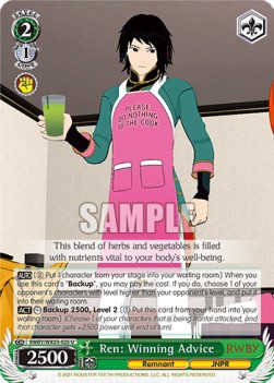 Ren: Winning Advice - RWBY