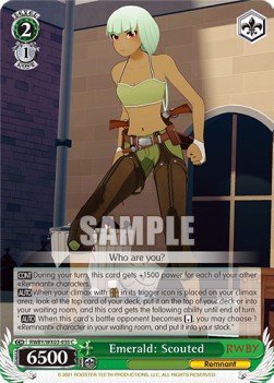 Emerald: Scouted - RWBY