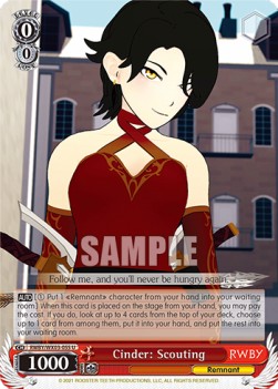 Cinder: Scouting - RWBY