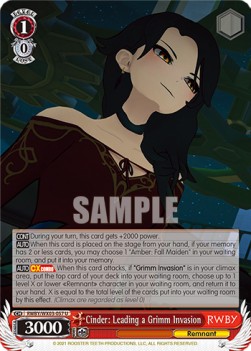 Cinder: Leading a Grimm Invasion - RWBY