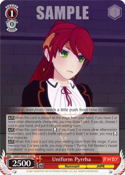 Uniform Pyrrha - RWBY