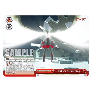 Ruby's Awakening (V.2 - Triple Rare) - RWBY