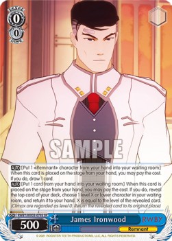 James Ironwood (V.2 - Super Rare) - RWBY