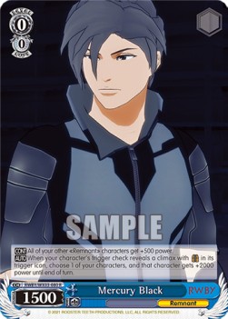 Mercury Black (V.1 - Rare) - RWBY