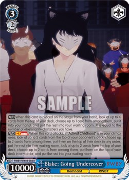 Blake: Going Undercover (V.1 - Rare) - RWBY