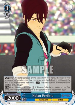 Nolan Porfirio - RWBY