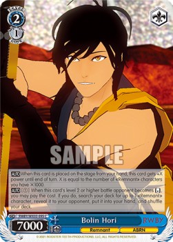 Bolin Hori - RWBY