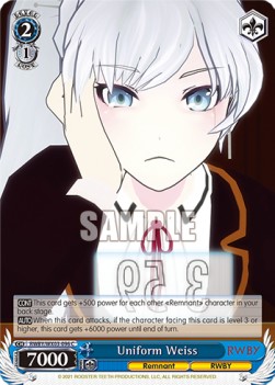 Uniform Weiss - RWBY