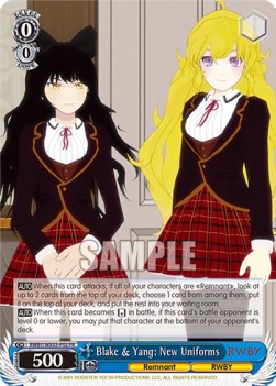 Blake & Yang: New Uniforms - RWBY