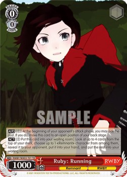 Ruby: Running (V.1 - Trial Deck) - RWBY