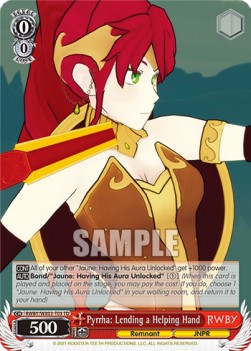 Pyrrha: Lending a Helping Hand - RWBY