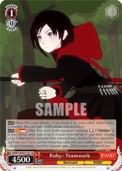 Ruby: Teamwork (V.1 - Trial Deck) - RWBY