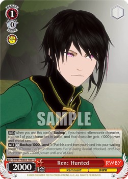 Ren: Hunted - RWBY