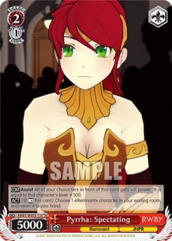 Pyrrha: Spectating - RWBY