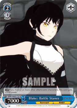 Blake: Battle Stance - RWBY
