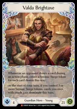 Valda Brightaxe (Regular) - Everfest - First