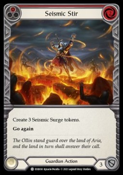 Seismic Stir (Red) (Regular) - Everfest - First