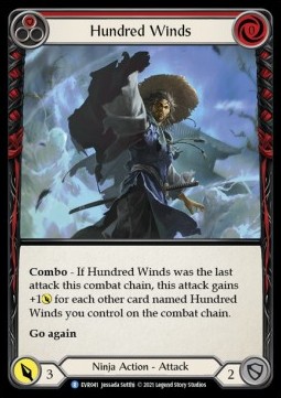 Hundred Winds (Red) (Regular) - Everfest - First