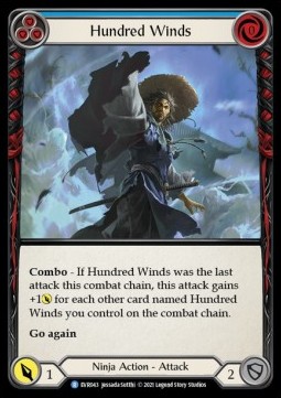 Hundred Winds (Blue) (Regular) - Everfest - First