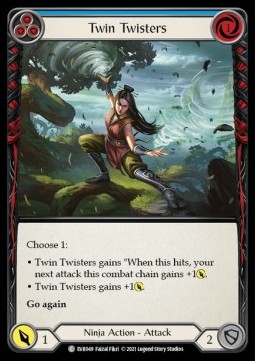 Twin Twisters (Blue) (Regular) - Everfest - First