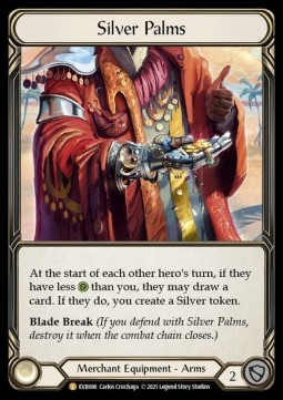 Silver Palms (Cold Foil) - Everfest - First