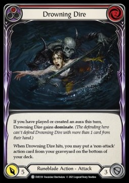 Drowning Dire (Red) (Regular) - Everfest - First