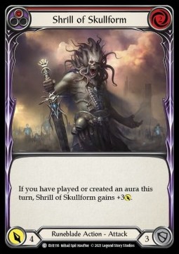 Shrill of Skullform (Red) (Regular) - Everfest - First
