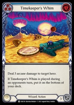 Timekeeper's Whim (Blue) (Regular) - Everfest - First