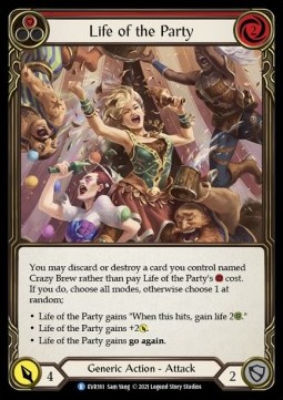 Life of the Party (Red) (Regular) - Everfest - First