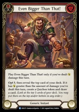 Even Bigger Than That! (Red) (Regular) - Everfest - First