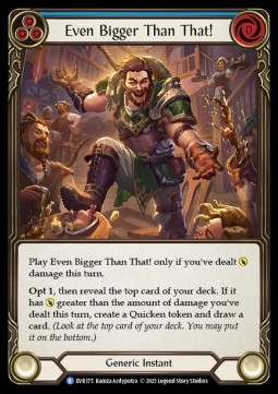 Even Bigger Than That! (Blue) (Regular) - Everfest - First