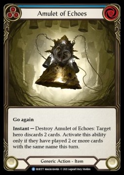 Amulet of Echoes (Regular) - Everfest - First