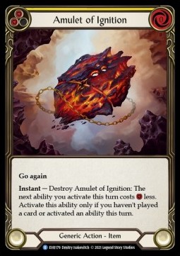 Amulet of Ignition (Regular) - Everfest - First
