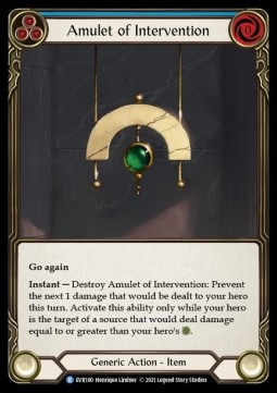 Amulet of Intervention (Regular) - Everfest - First