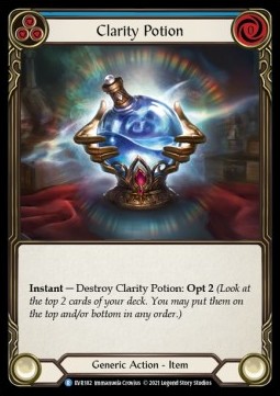 Clarity Potion (Regular) - Everfest - First