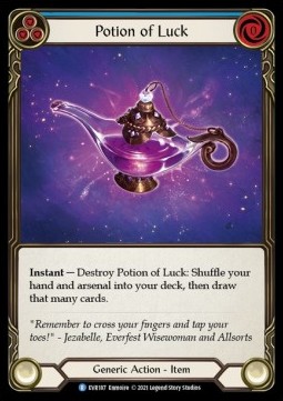 Potion of Luck (Regular) - Everfest - First