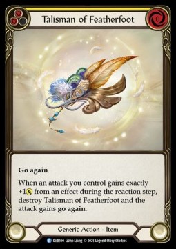 Talisman of Featherfoot (Regular) - Everfest - First